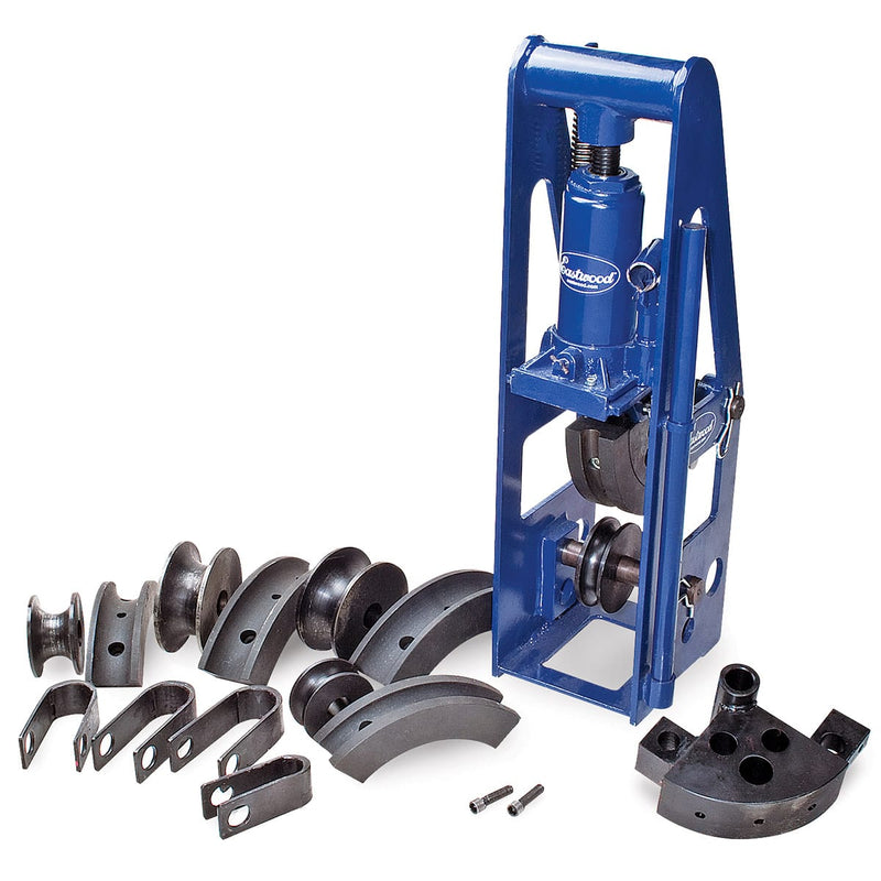 Eastwood Pro Former tubing bender with 8 ton jack and full set of forming dies and followers