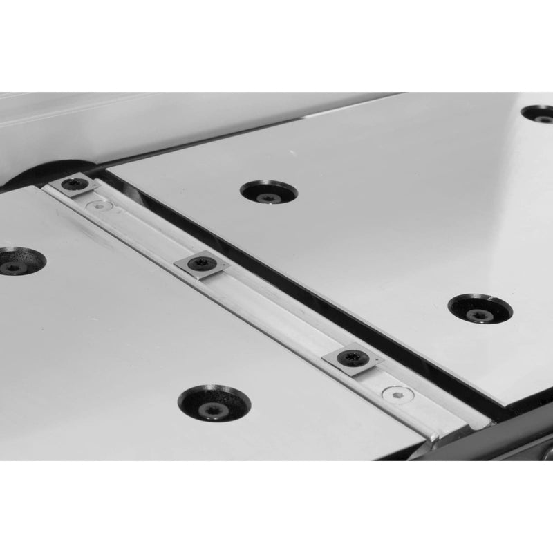 WEN JT833H jointer depth-of-cut scale and adjustment handle