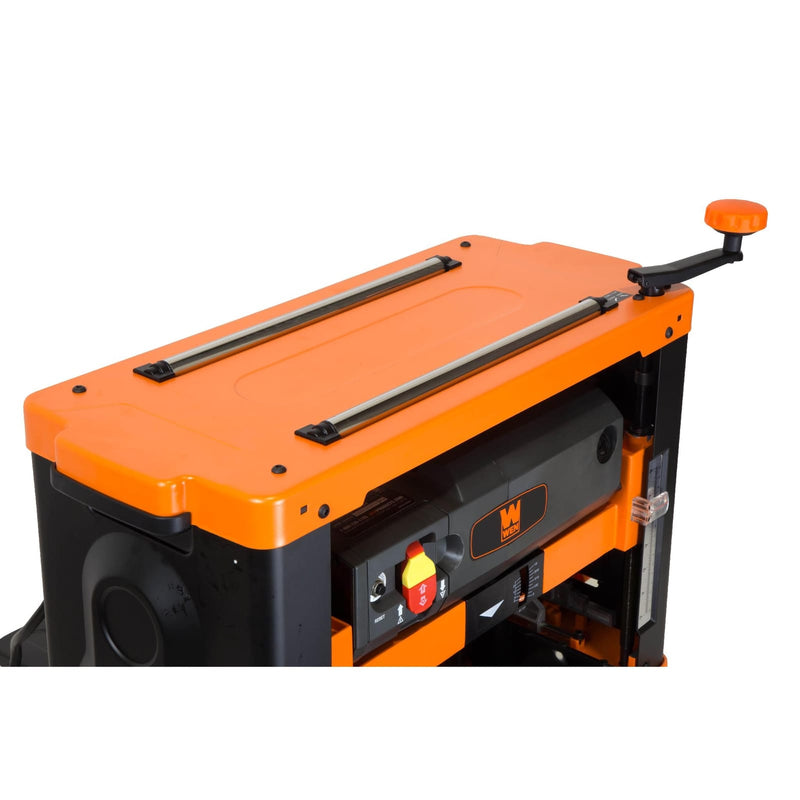 WEN PL1326 planer cast iron base and adjustable dust port