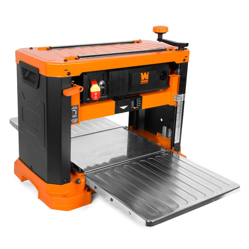 WEN PL1337 planer spiral cutterhead with 26 staggered HSS blades