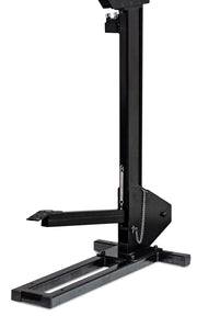 Foot-operated floor stand base with foot pedal for the Eastwood Elite shrinker stretcher